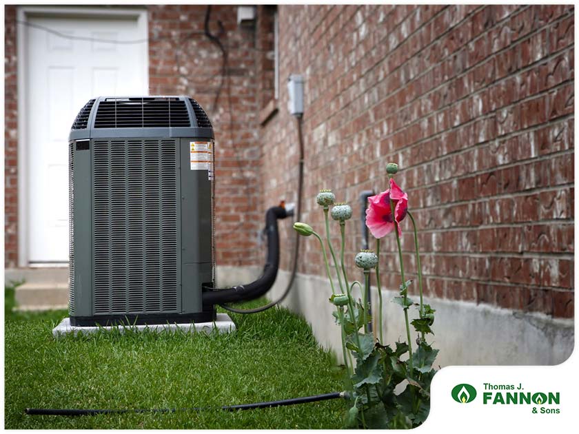 Outside on sale air conditioner